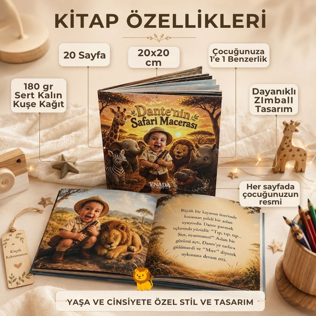 Çocuğunuzun Kahraman Olduğu Masal Kitabı
