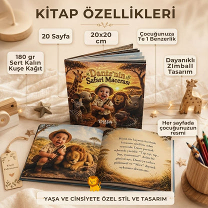 Çocuğunuzun Kahraman Olduğu Masal Kitabı