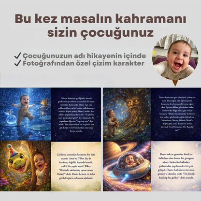 Çocuğunuzun Kahraman Olduğu Masal Kitabı
