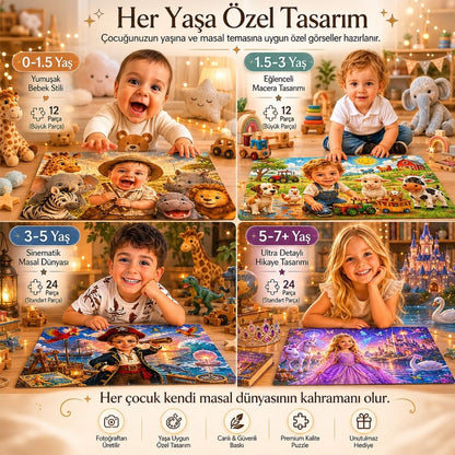 Puzzle/Yapboz Çocuğunuza Özel