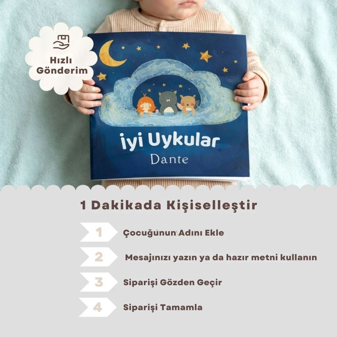 İsme Özel İyi Geceler Kitabı
