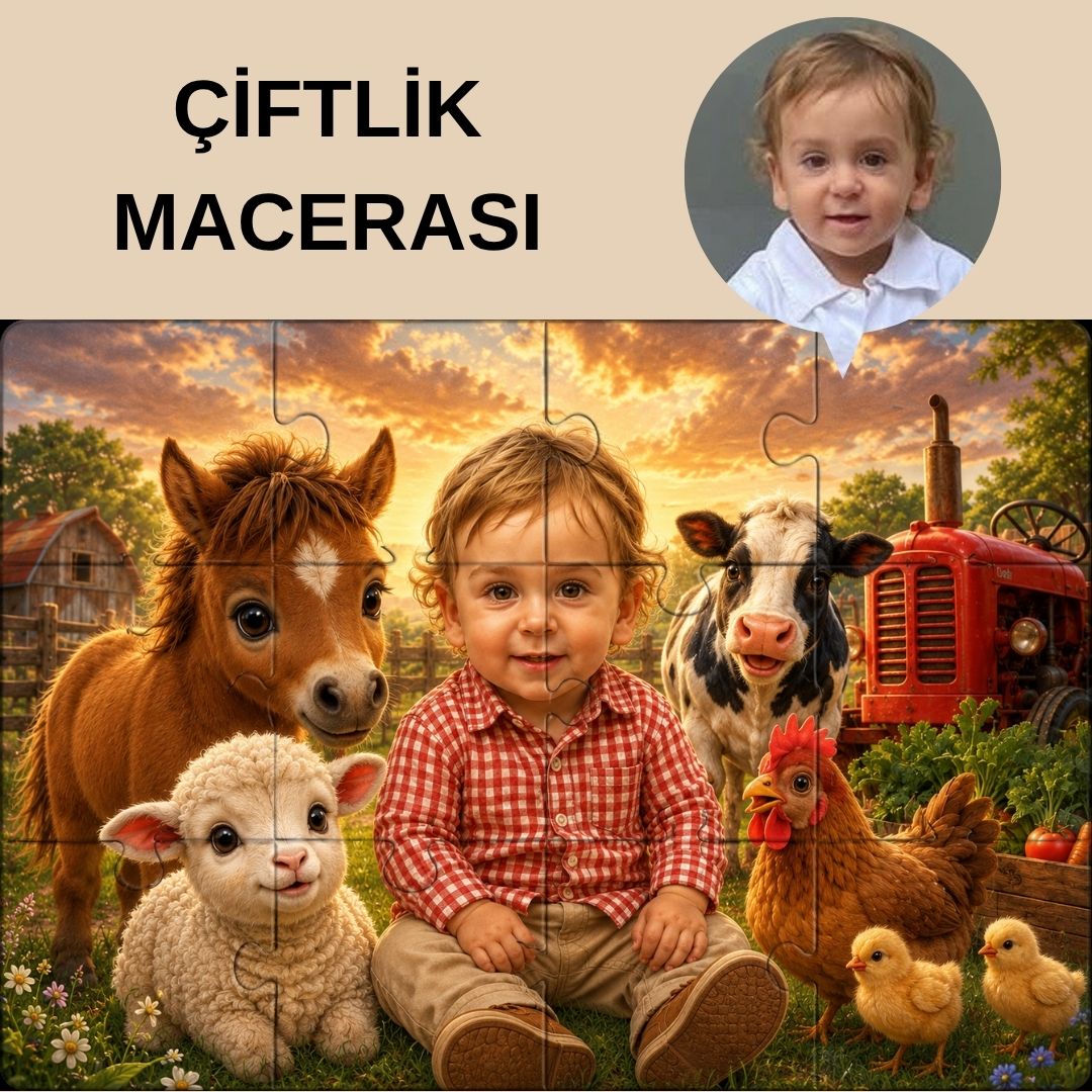 Puzzle/Yapboz Çocuğunuza Özel