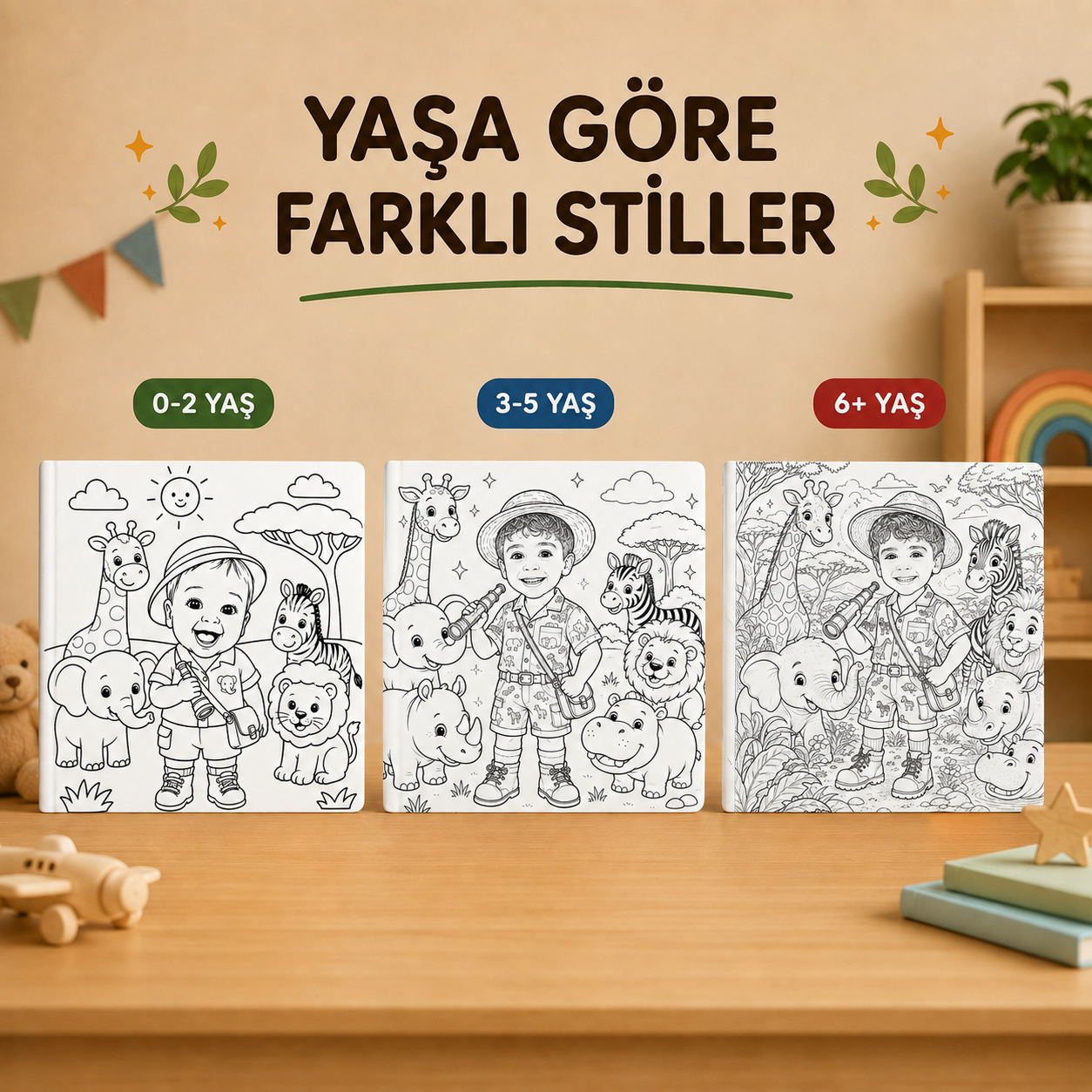 Çocuğunuza Özel Boyama Kitabı