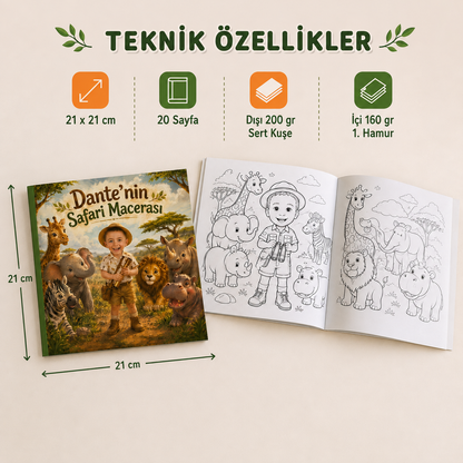 Çocuğunuza Özel Boyama Kitabı